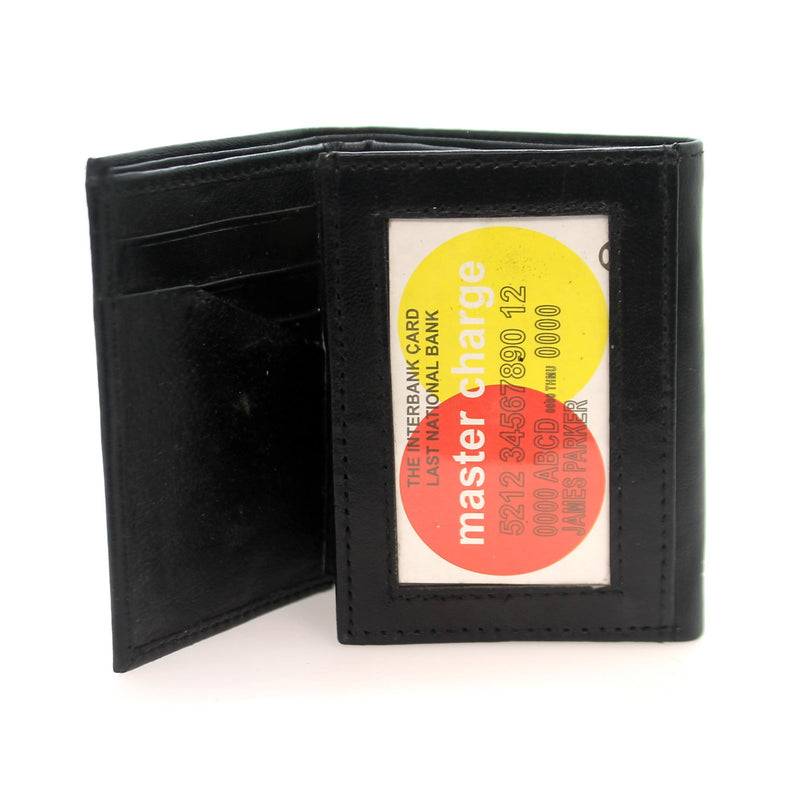 Accessories Tri-Fold Leather Wallet - - SBKGifts.com