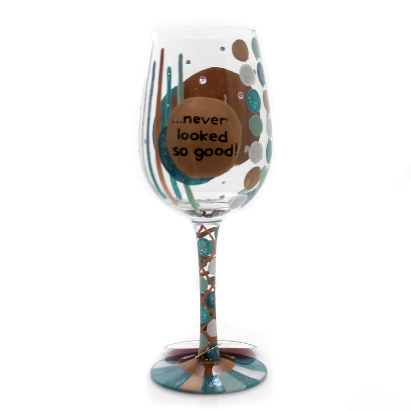 Tabletop 40 Never Looked So Good Wine - - SBKGifts.com