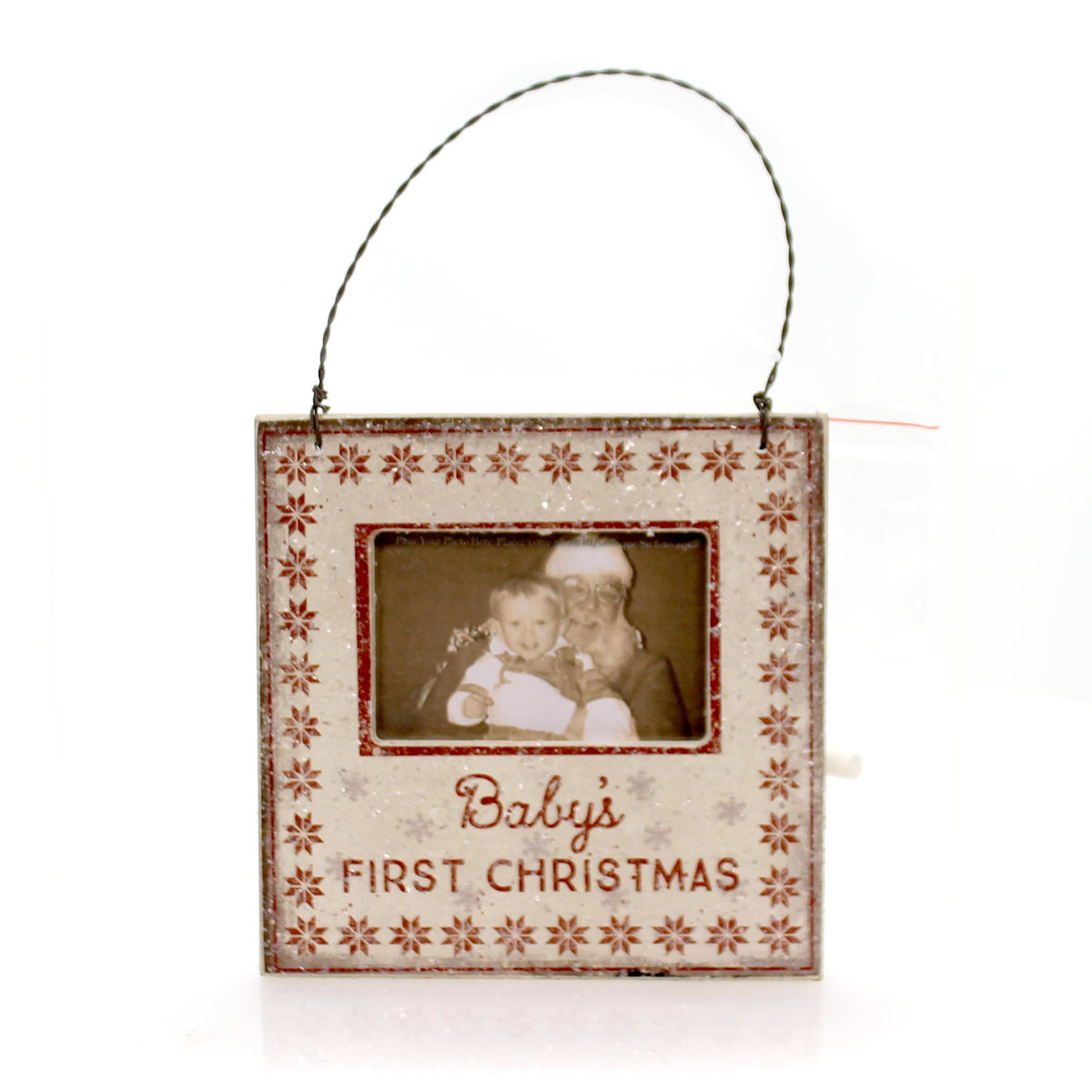 (35340) Baby's First Christmas Ornament Mini Frame