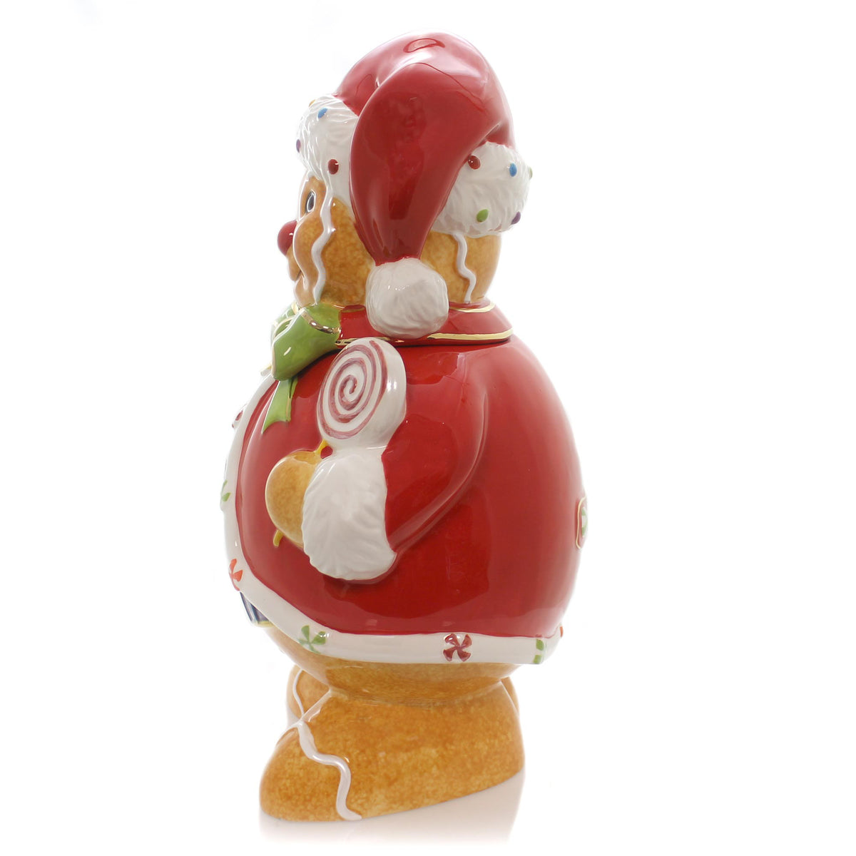 Christopher Radko Ginger Sweet Claus Cookie Jar - - SBKGifts.com
