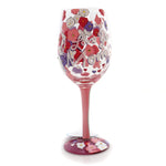 Tabletop I Love You Mom- Love My Wine Glass Lolita Wine Glass Flowers 4057886 (35631)