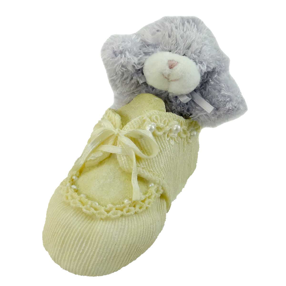 (3569) Pearls And Lace Shoe