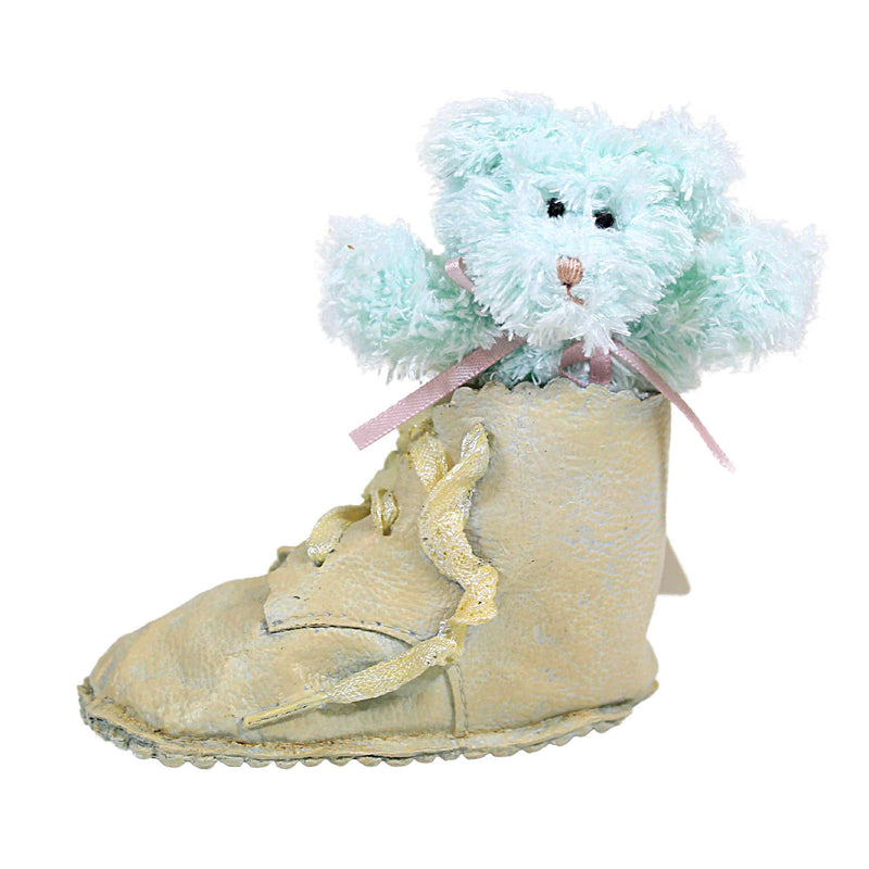 Boyds Bears Resin Duffy...Big Steps Shoe - One Shoe Figurine 4 Inch, Resin - Baby Teddy 641012Rsn (3574)