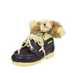 Boyds Bears Resin Skippy...All Tied Up - One Shoe Figurine 3 Inch, Resin - Baby Bog Puppy 641005 (3576)
