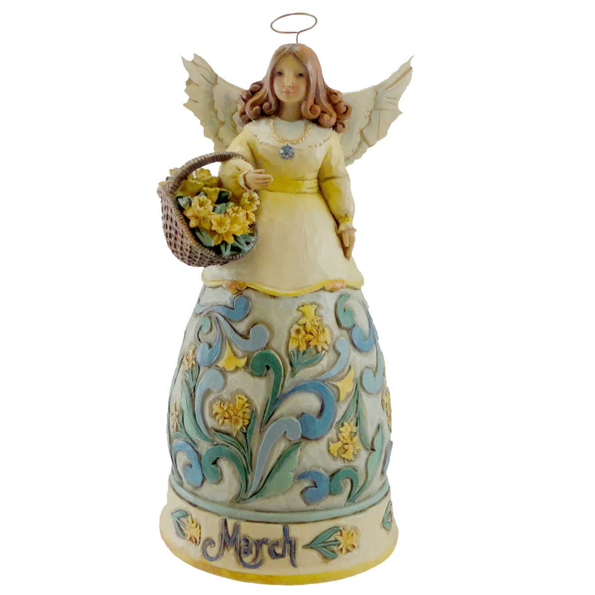 (3607) March Angel Figurine