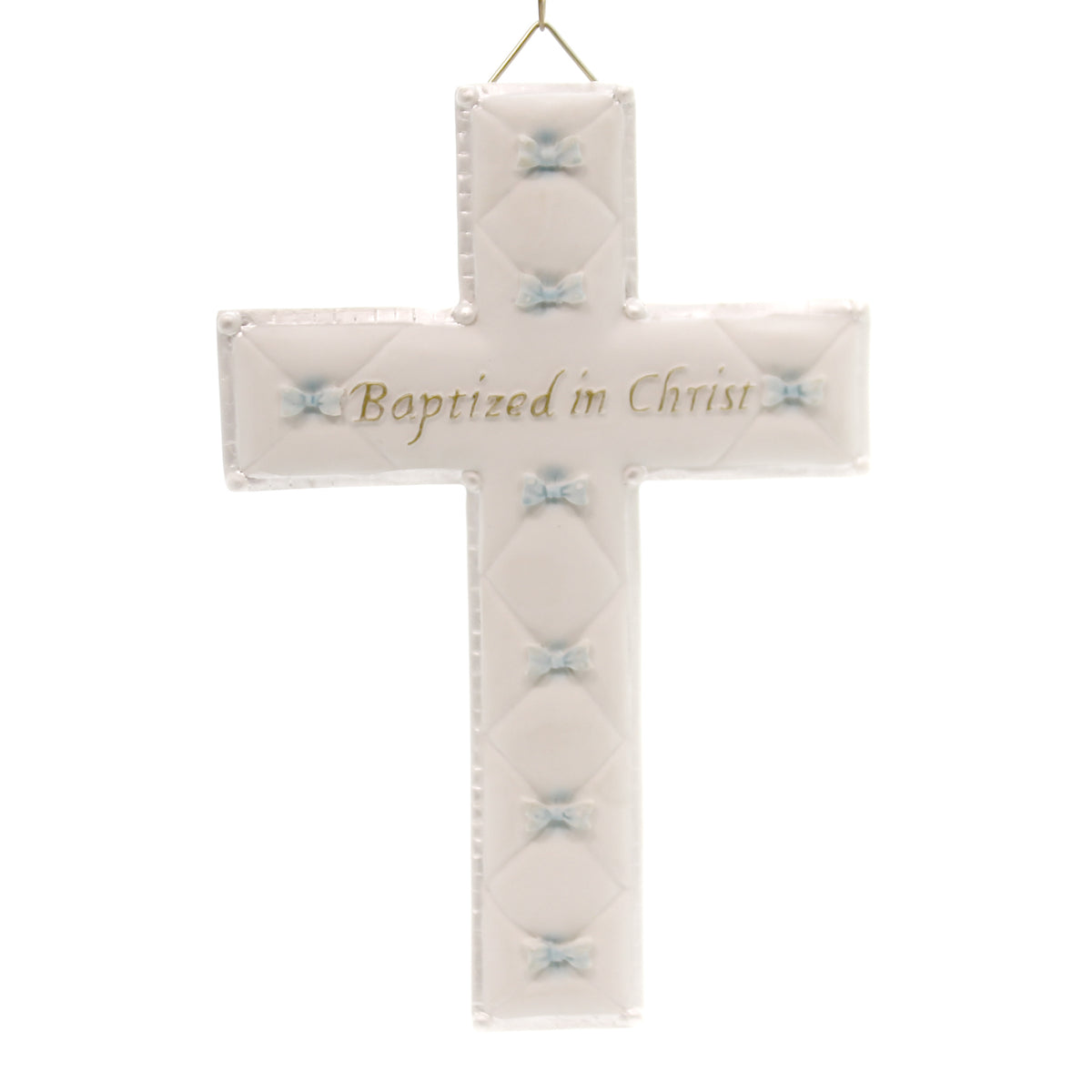 (36148) Baptism Boy Wall Cross