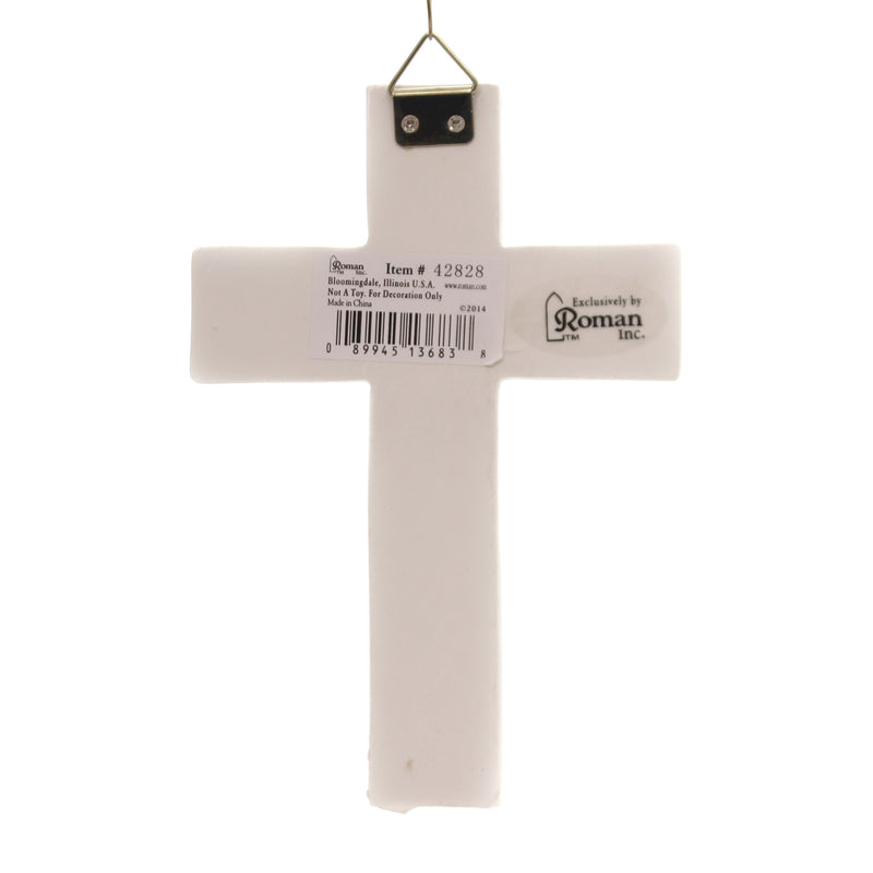 Religious Baptism Boy Wall Cross - - SBKGifts.com