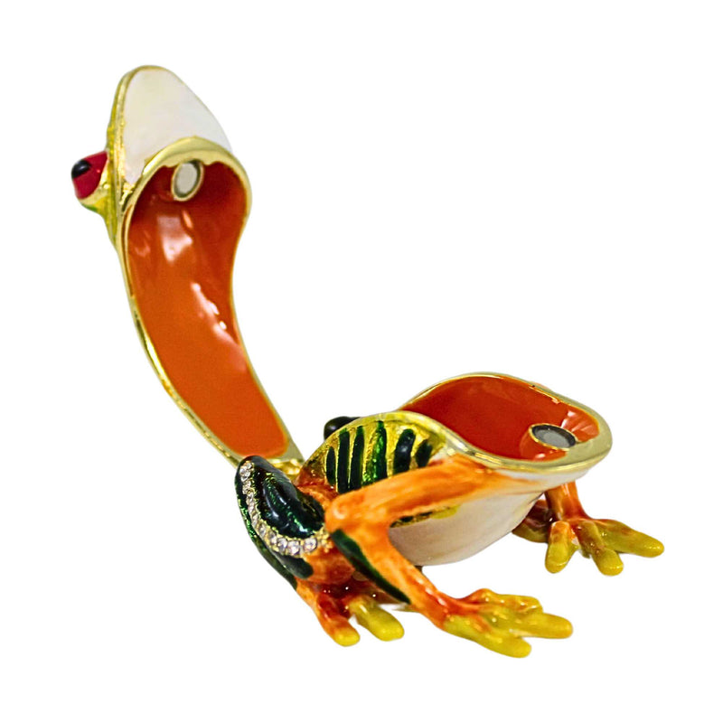 Kubla Craft Treefrog Enameled Box - - SBKGifts.com