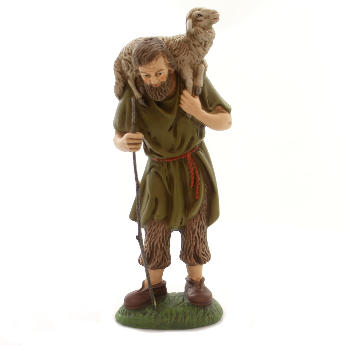 (36996) Shepherd W/ Sheep On Shoulders