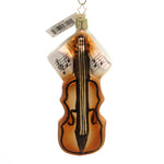 Inge Glas Violin Ornament Glass Christmas Music Wooden String 10081S018 (37373)
