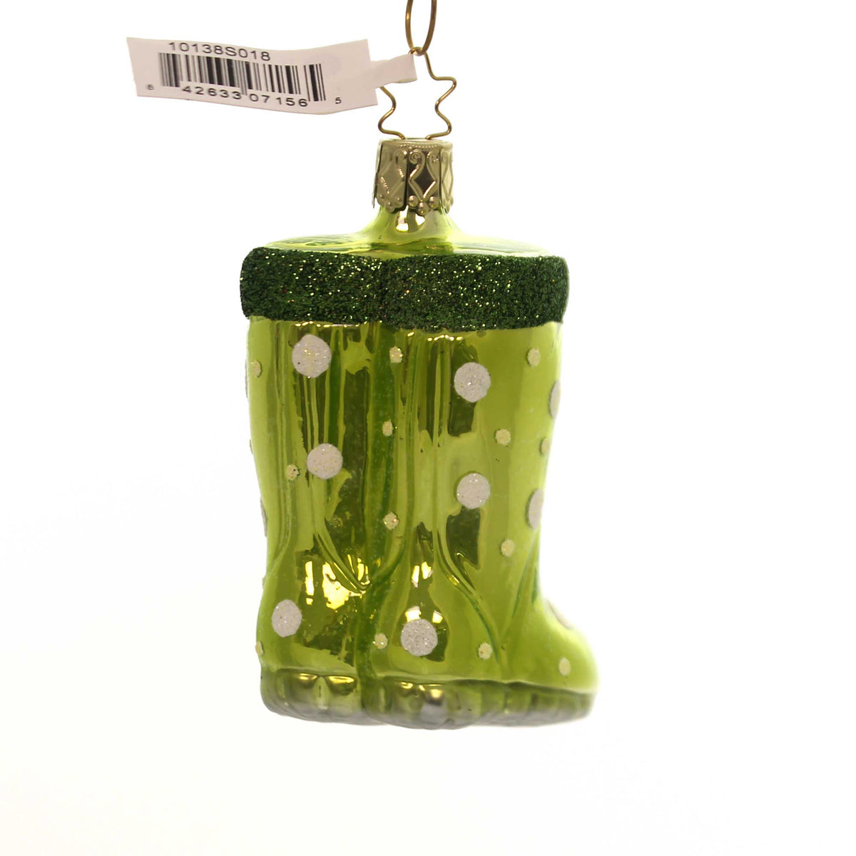 Inge Glas Chartreuse Rain Boots - - SBKGifts.com