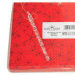 Holiday Ornament Clear Twist Icicle 12 Pc Set - - SBKGifts.com