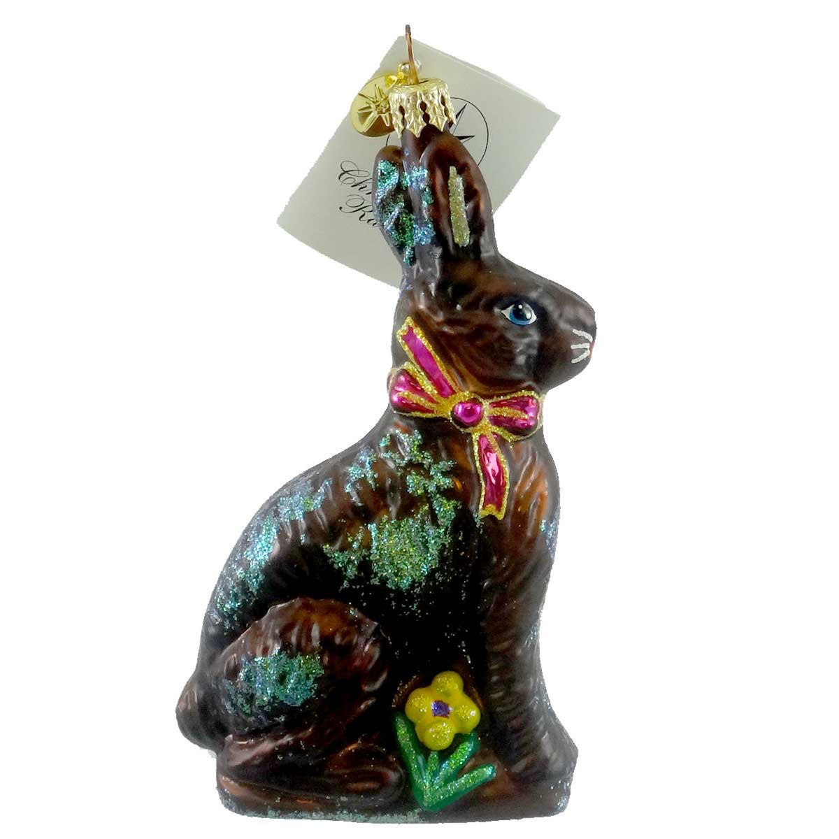 Christopher Radko Vanilla/Chocolate Hop - - SBKGifts.com