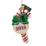 Old World Christmas 2018 Candy Cane Glass Ornament 36245 (37594)