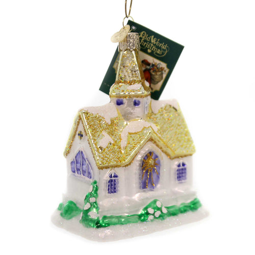 Old World Christmas Golden Cathedral - - SBKGifts.com
