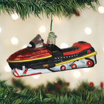 Old World Christmas Snowmobile - - SBKGifts.com
