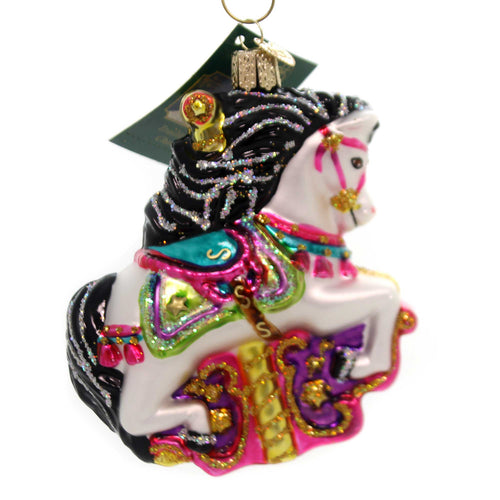 Old World Christmas Carousel Horse - - SBKGifts.com