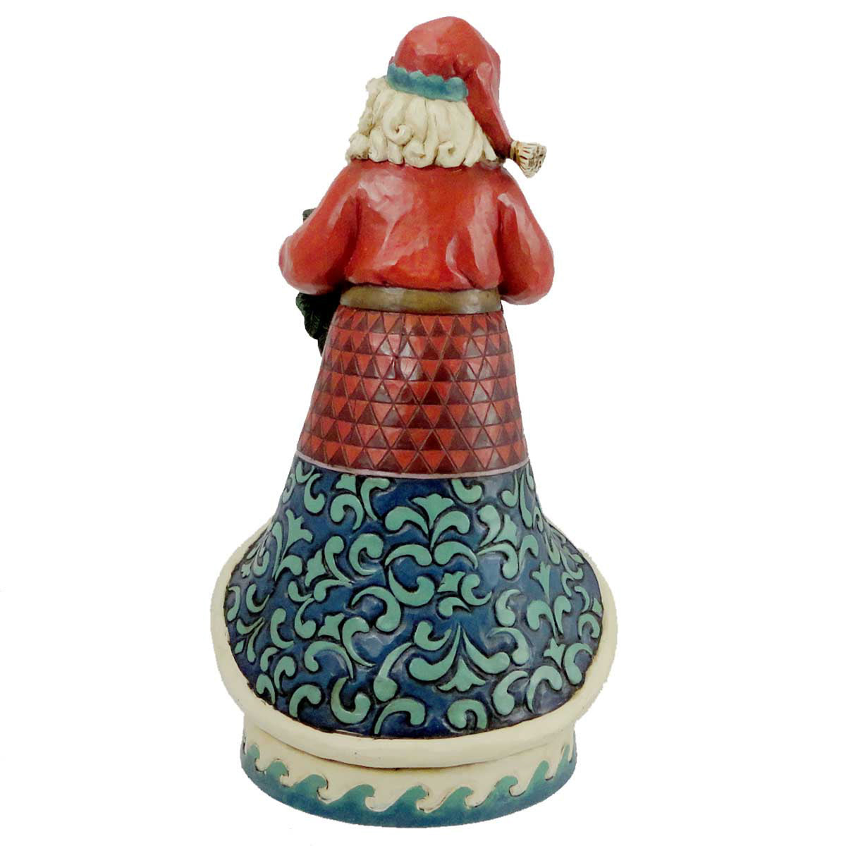 Jim Shore Seaside Greeting  Beach Santa - - SBKGifts.com