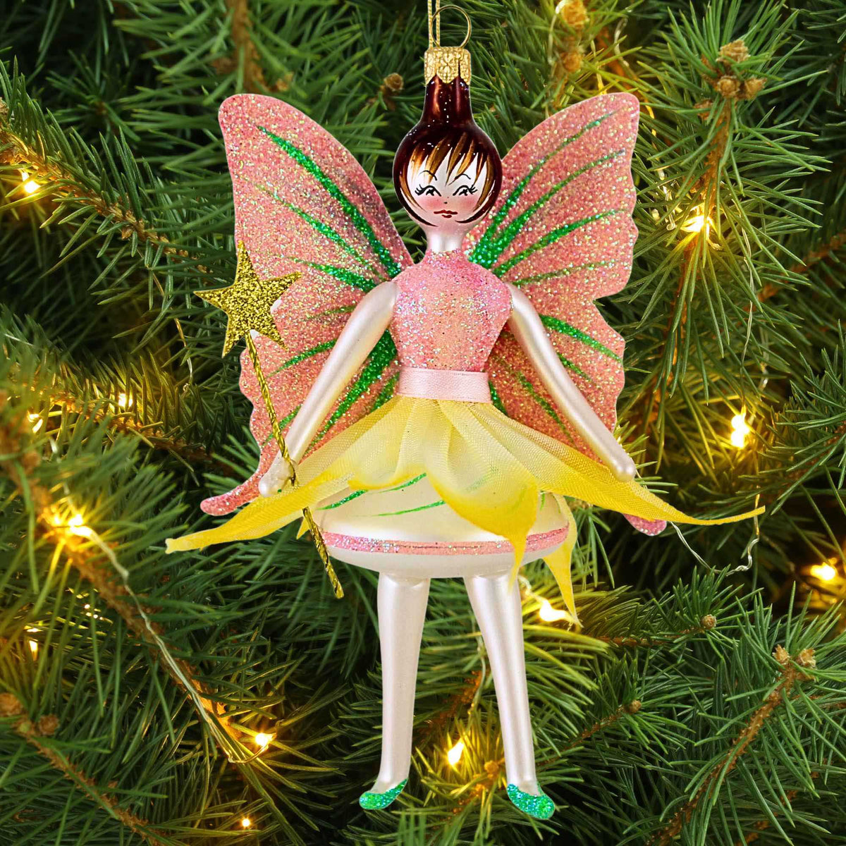 De Carlini Italian Ornaments Tinkerbelle - - SBKGifts.com