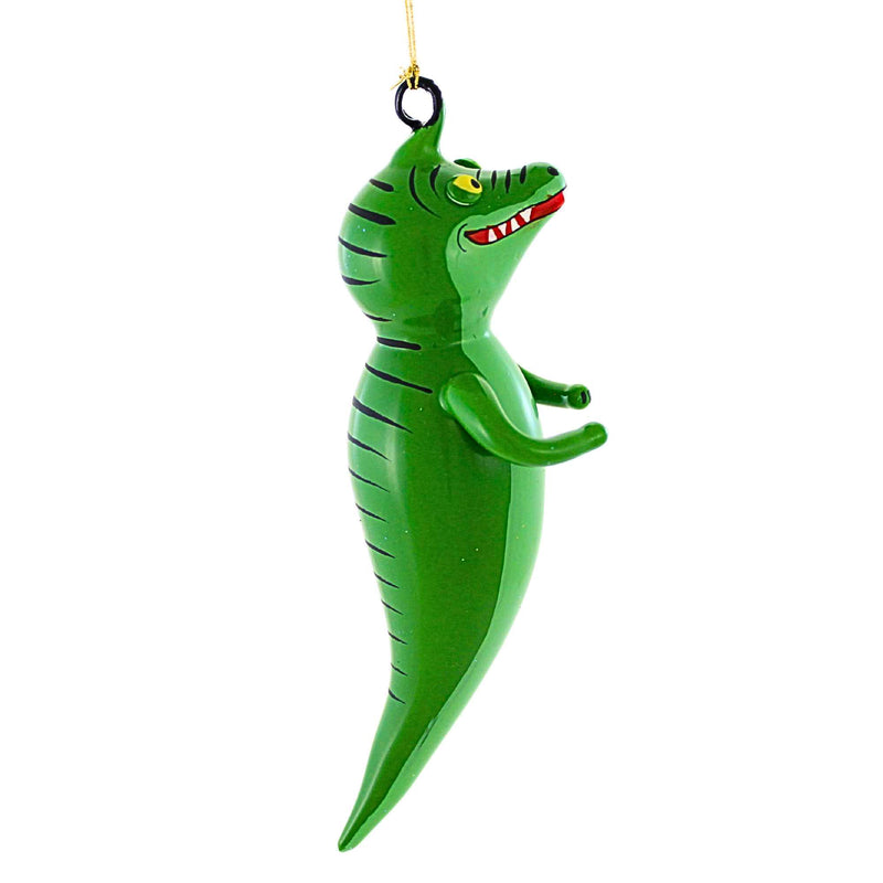 De Carlini Italian Ornaments Tick Tock The Croc - - SBKGifts.com