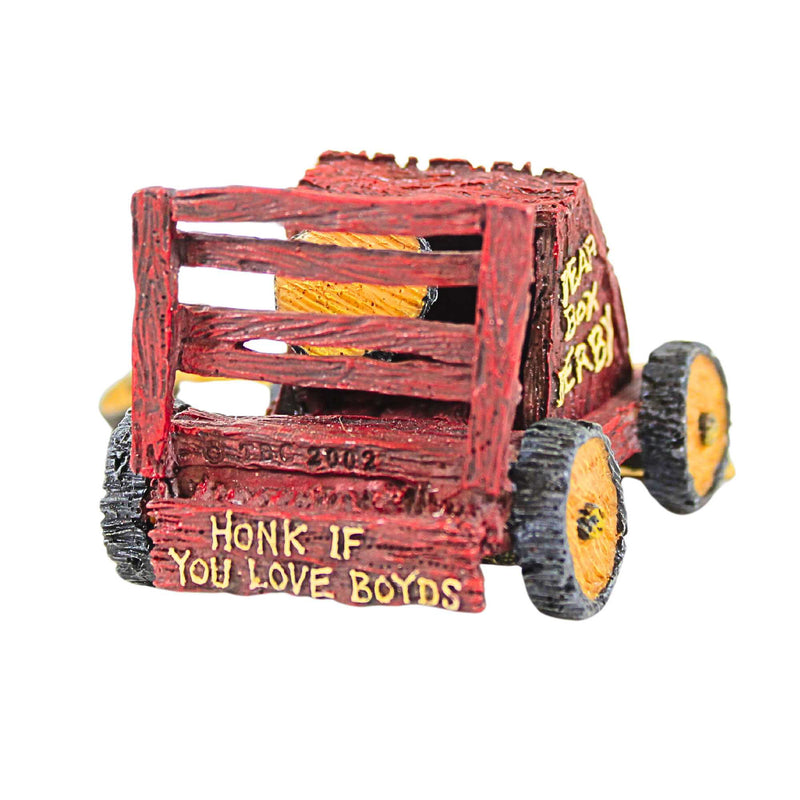 Boyds Bears Bearbox Derby Tug Along - - SBKGifts.com
