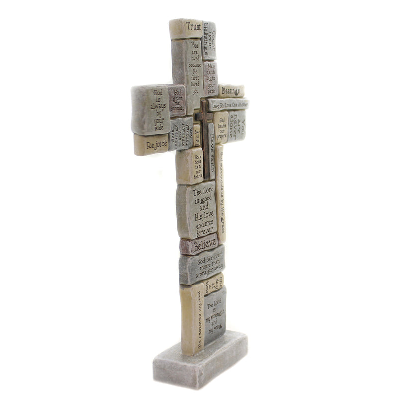 Home Decor Crossword Table Cross - - SBKGifts.com