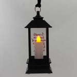 Holiday Ornament Memorial Lantern Black - - SBKGifts.com