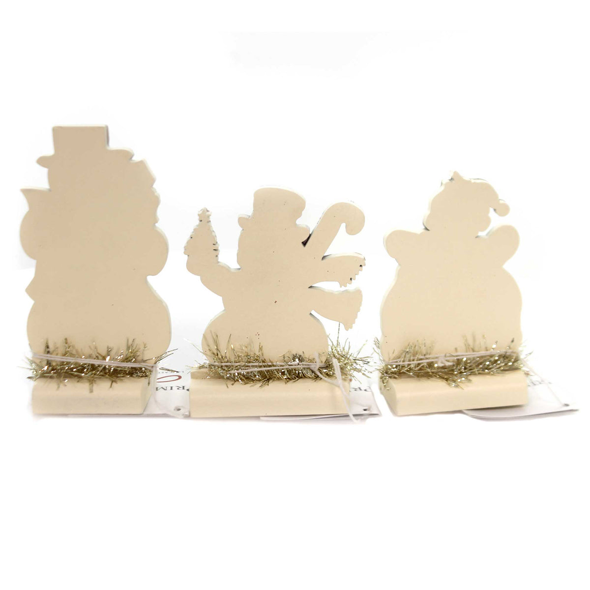 Christmas Retro Snowman Stand Up Set - - SBKGifts.com