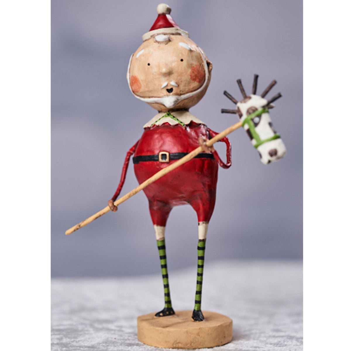 Lori Mitchell Horsing Around Santa - - SBKGifts.com