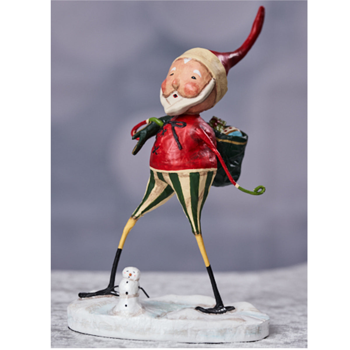 Lori Mitchell Snow Shoe Santa - - SBKGifts.com