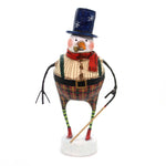 Lori Mitchell Good Tidings Snowman Polyresin Christmas Pipe Carrot Nose 11109 (38252)
