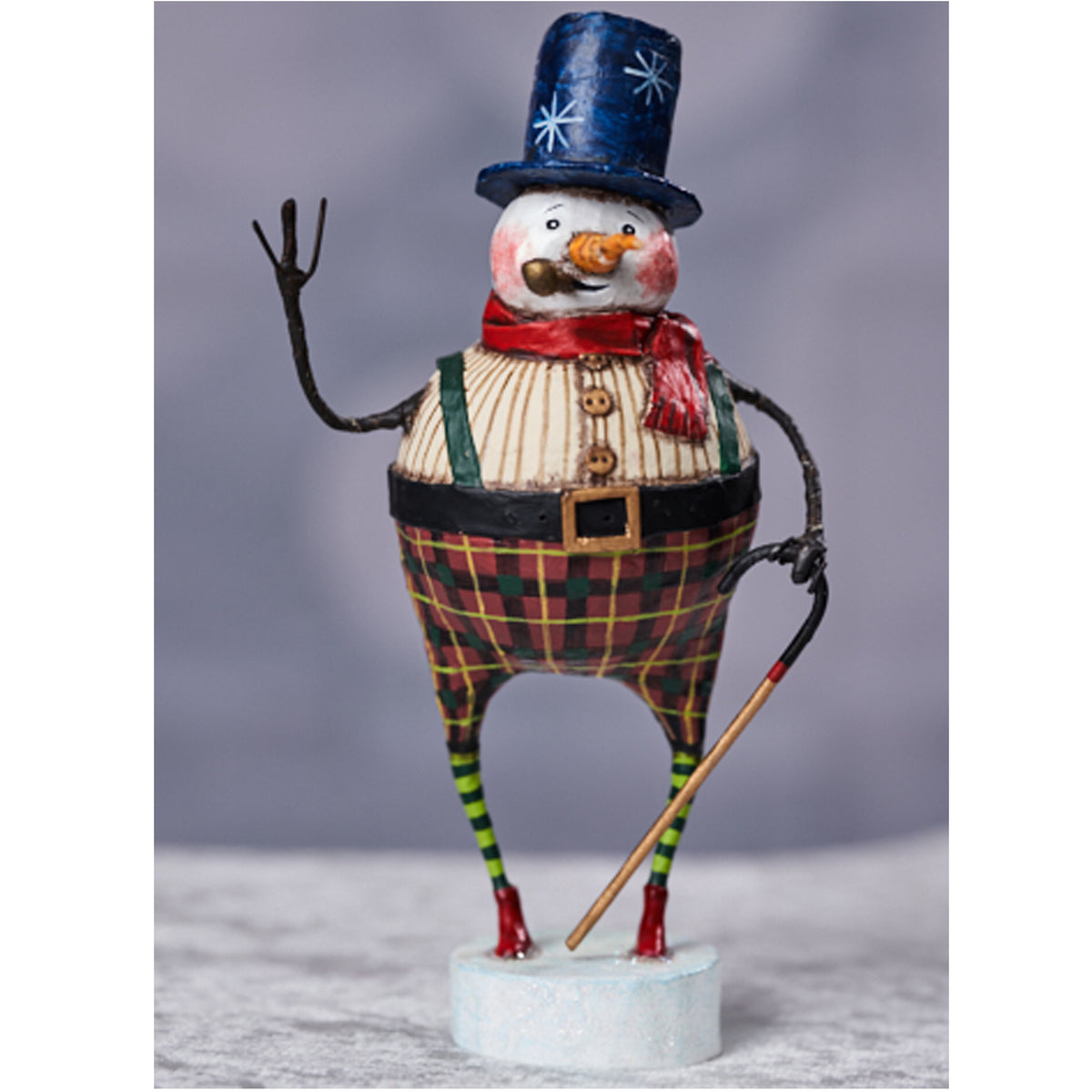 Lori Mitchell Good Tidings Snowman - - SBKGifts.com