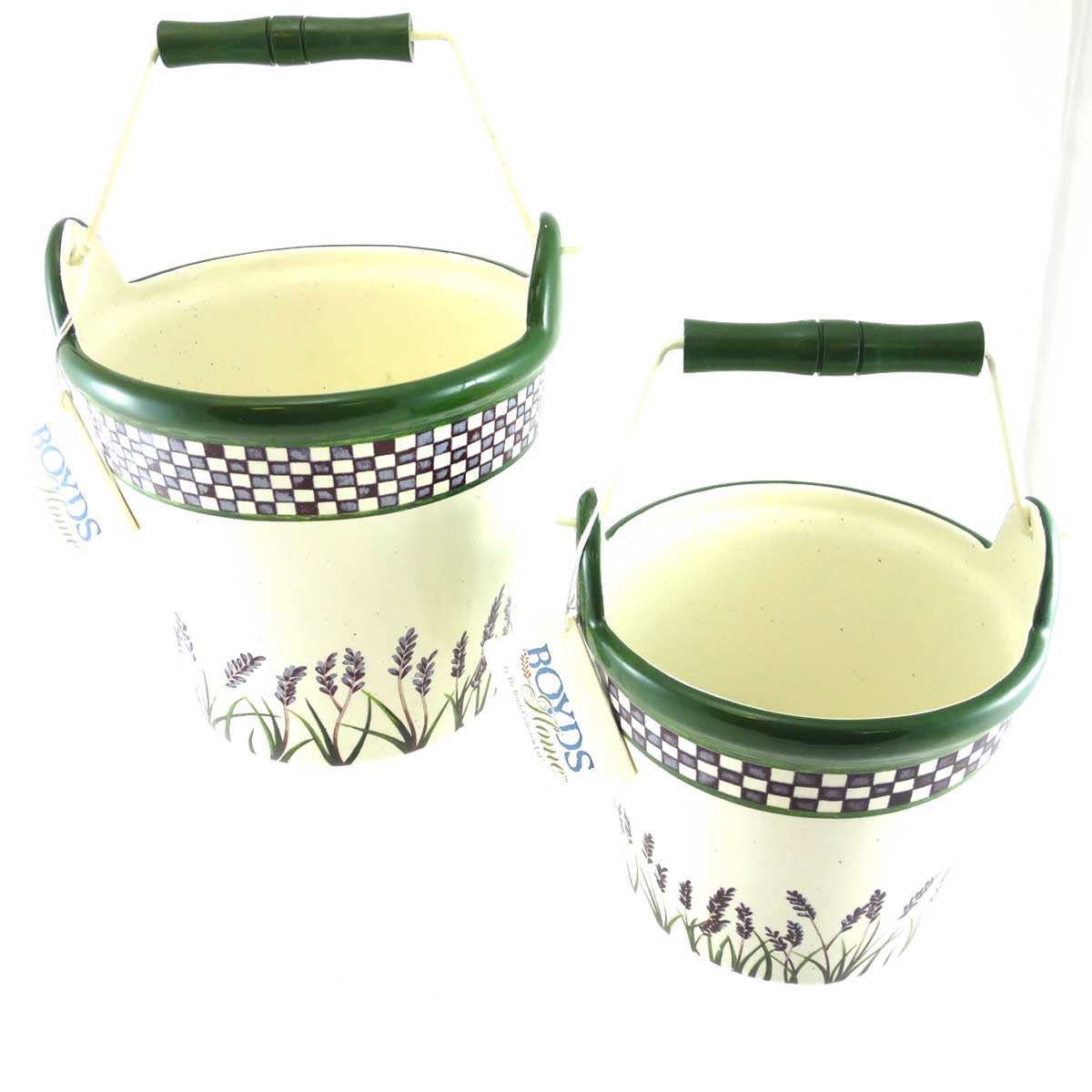 Boyds Bears Buckets Lavender Fields Set/2 - - SBKGifts.com
