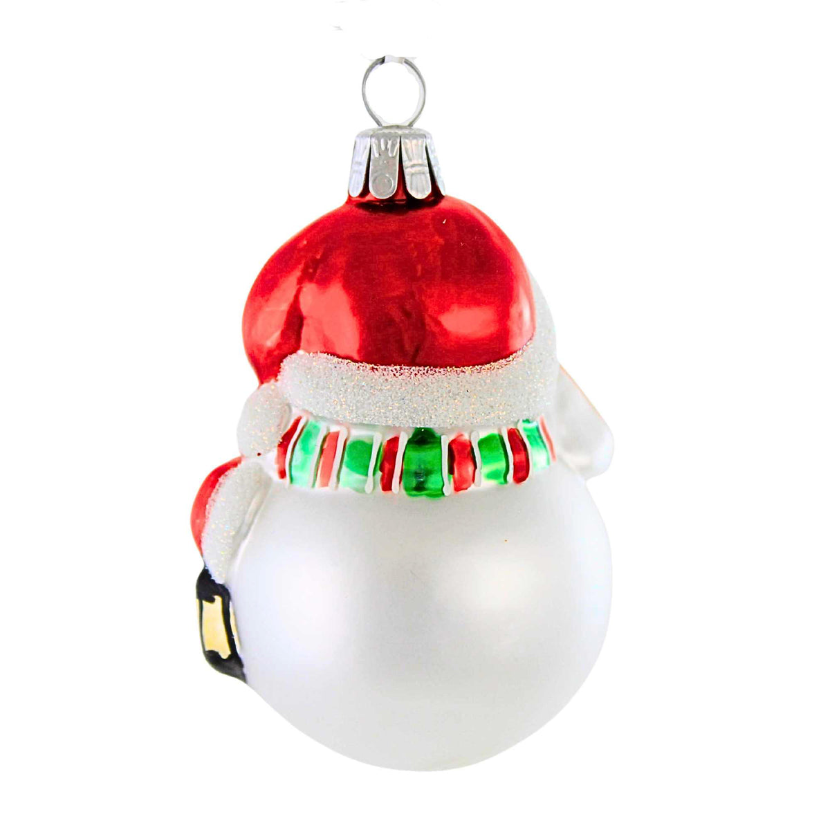 Golden Bell Collection Snowman With Lantern - - SBKGifts.com