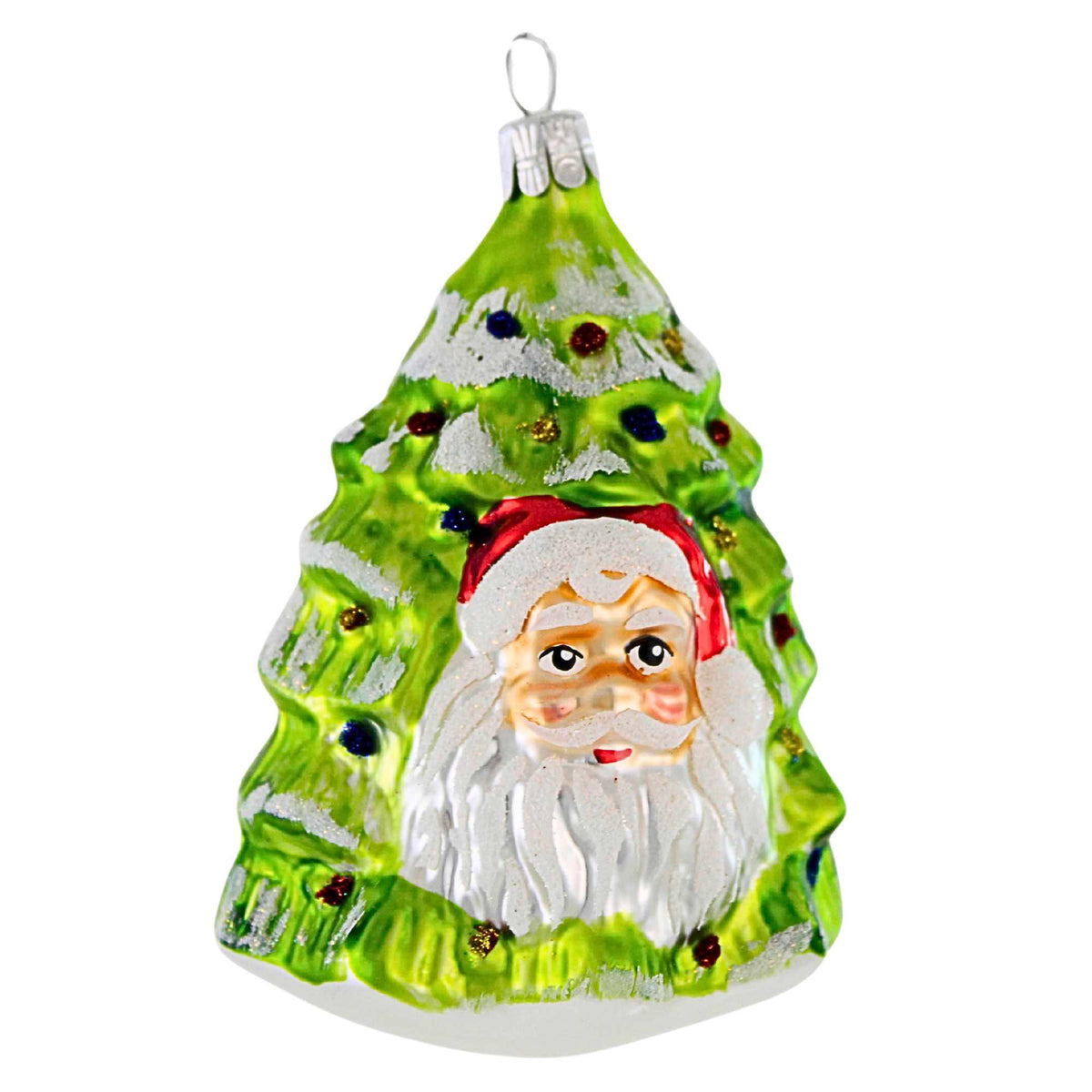 Golden Bell Collection Santa Face Tree - - SBKGifts.com
