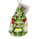 Golden Bell Collection Santa Face Tree - - SBKGifts.com
