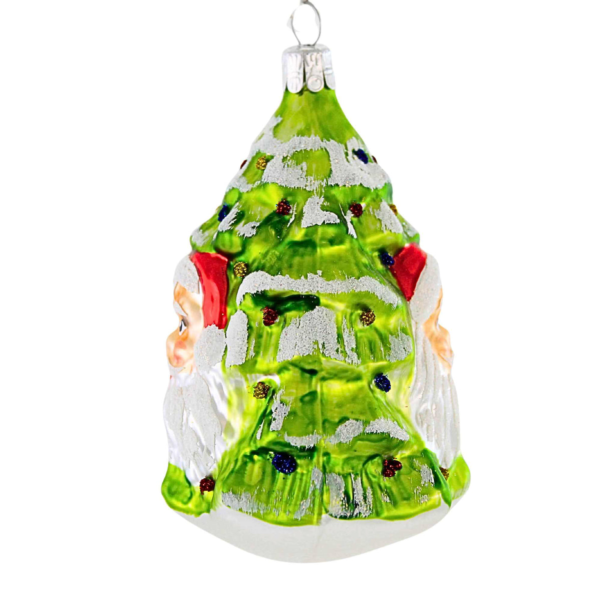 Golden Bell Collection Santa Face Tree - - SBKGifts.com