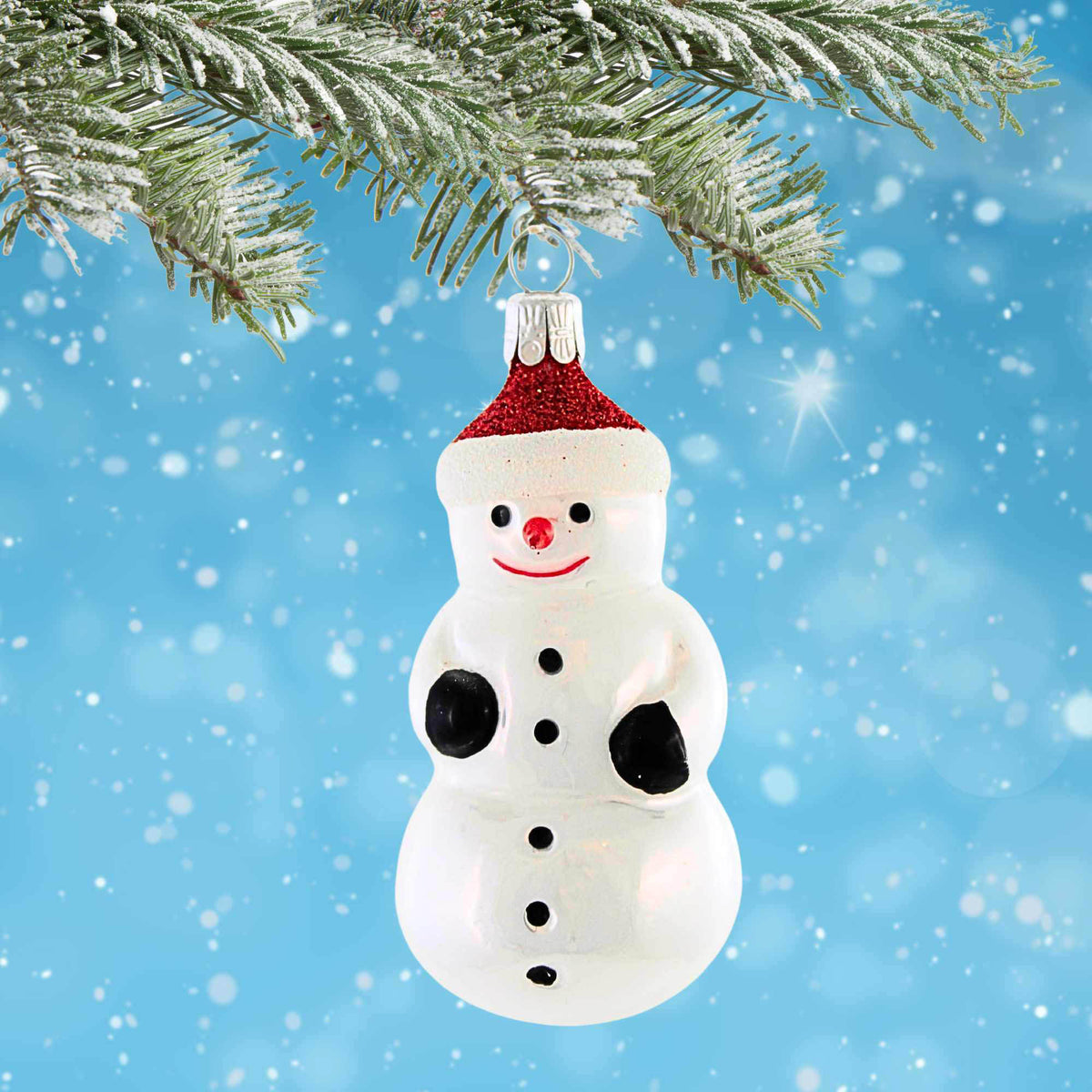 Golden Bell Collection Carrot Nose Snowman - - SBKGifts.com