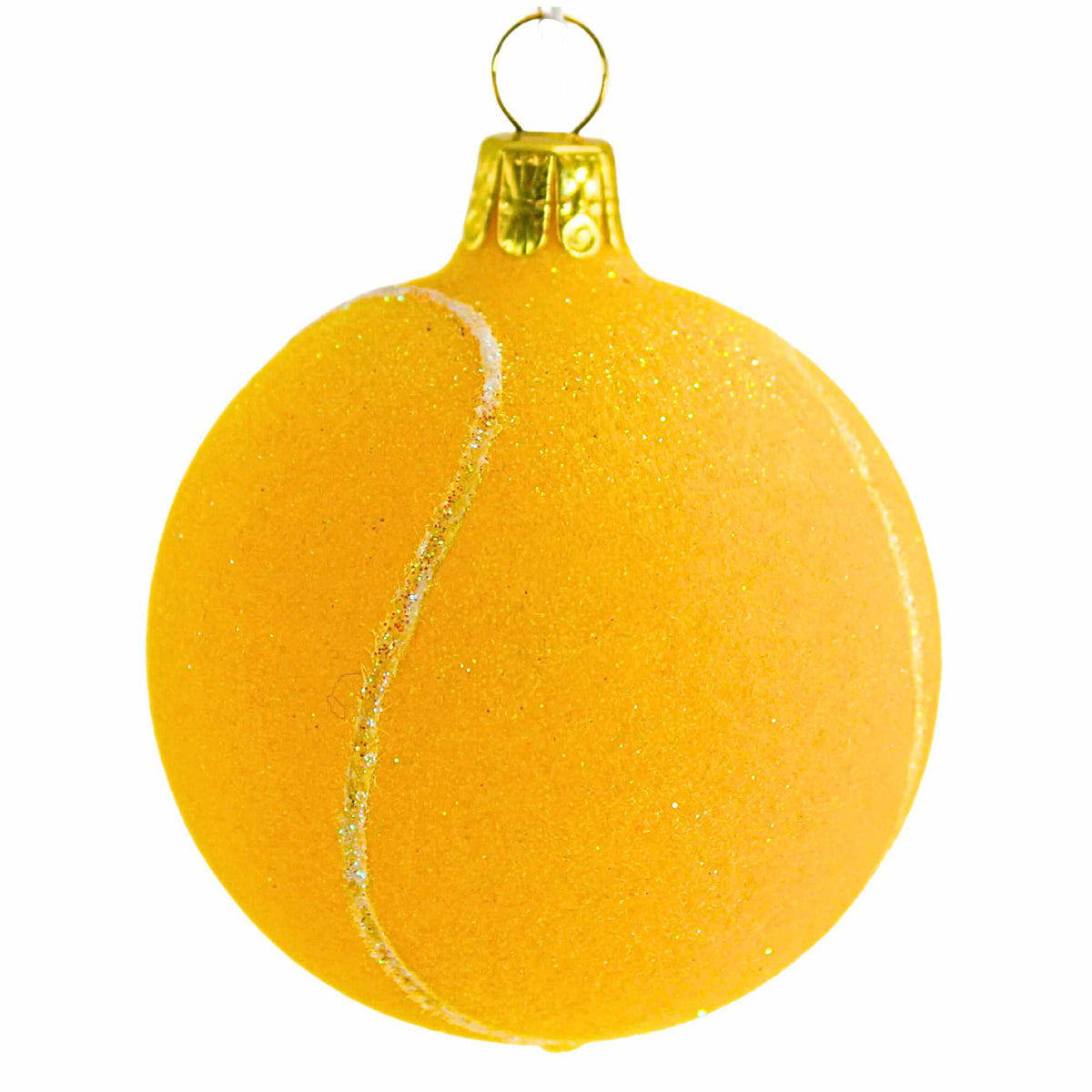 Golden Bell Collection Felt Looking Tennis Ball - - SBKGifts.com
