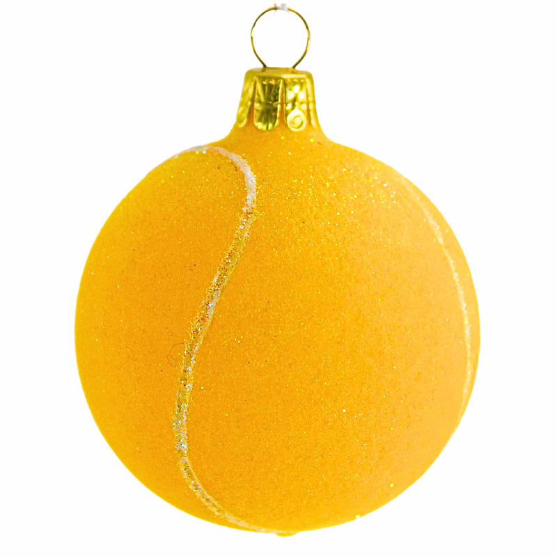 Golden Bell Collection Felt Looking Tennis Ball - - SBKGifts.com