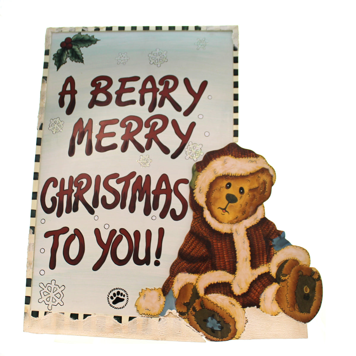 (3863) Christmas Wooden Sign
