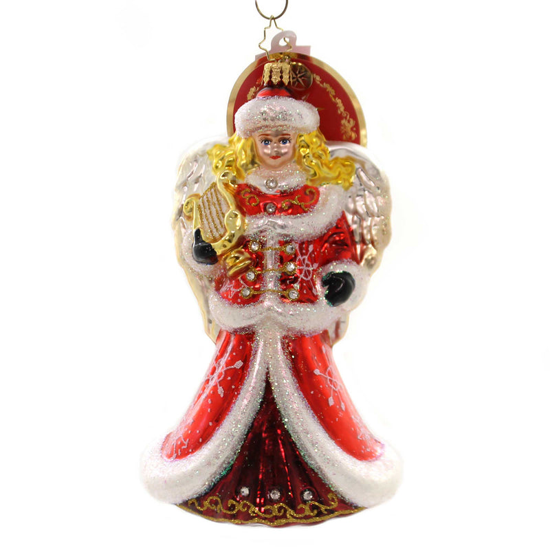 Angelic Christmas Muse - 6.5 Inch, Glass - Angel Wings 1019277 (38701)