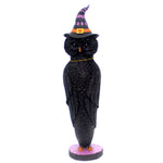 Halloween Halloween Owl Polyresin Witches Hat Bird Wisdom 2981752 (38779)