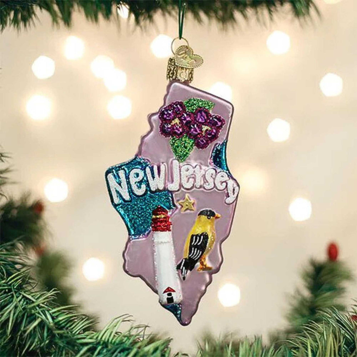 Old World Christmas State Of New Jersey - - SBKGifts.com
