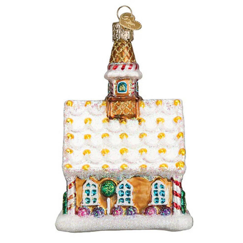 Old World Christmas Gingerbread Church - - SBKGifts.com