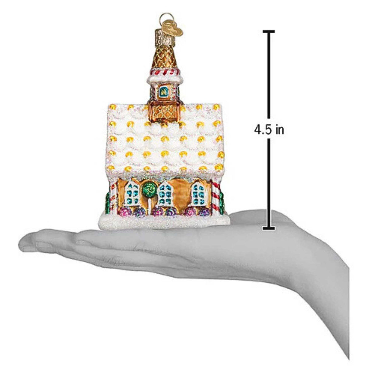 Old World Christmas Gingerbread Church - - SBKGifts.com