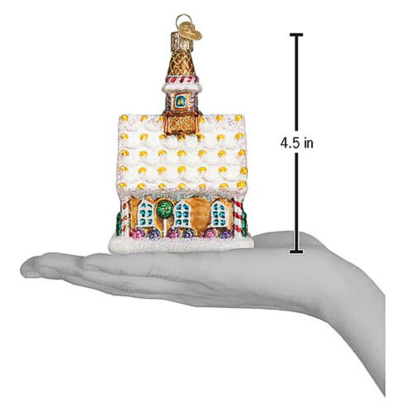 Old World Christmas Gingerbread Church - - SBKGifts.com