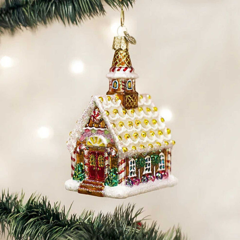 Old World Christmas Gingerbread Church - - SBKGifts.com