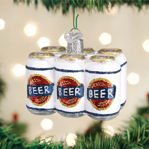 Old World Christmas Six Pack Of Beer - - SBKGifts.com
