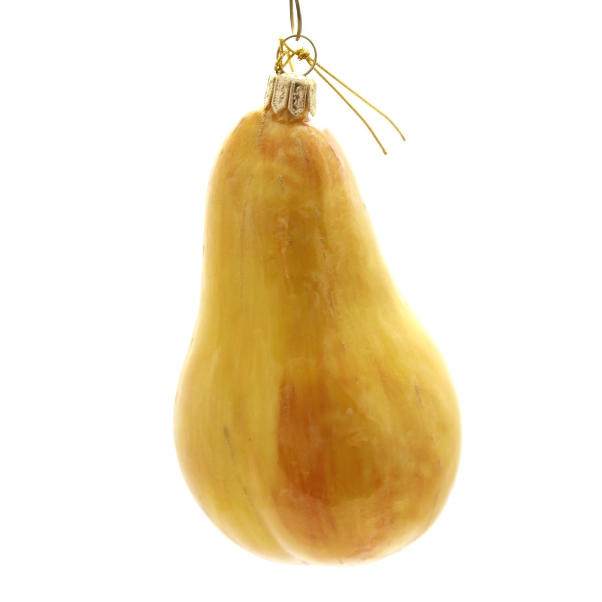 Holiday Ornaments Yellow Pear - - SBKGifts.com